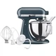 Кухонна машина KitchenAid 4,3 л 5KSM95PSEBS з відкидним блоком, блакитна сталь - изображение 2