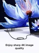 Кабель зарядний UGREEN USB C to USB C 240W Gen2 10Gbps USB 3.2 1 м Grey (L701) - зображення 3