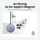 Бездротовий зарядний пристрій Ugreen Qi2 MagSafe 15W 1.5 м Grey (W703) - зображення 4
