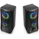 Акустична система REAL-EL S-107 2.0 6 Вт RGB mini Jack 3.5 mm Black - зображення 5