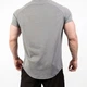 Мужская спортивная футболка Premium Fit Gray L - изображение 2