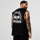 Мужская oversize майка Vanquish Never Than Yesterday Black 2XL - изображение 2