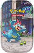 Zestaw kart Pokemon TCG: Q2 Mini Tin - D - Lumiose City Min Tin – Feraligatr (196214139558) - obraz 1