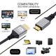 Кабель HDMI 2.1 (папа) на Mini HDMI (папа) 8K/60Hz Stone переходник адаптер (ST-Mini-HD-8K-1M) - изображение 2