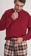 Піжама чоловіча Ellen Merlot mpd 0583/01/02 2XL бордо - зображення 3