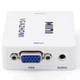 Конвертер переходник видео и аудиосигнала c VGA to HDMI A-Plus усиление сигнала, поддержка на выходе до 1080p - изображение 7
