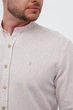 Рубашка лен стойка Trend Collection U02-152 бежевый L - изображение 12