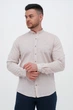 Рубашка лен стойка Trend Collection U02-152 бежевый L - изображение 13