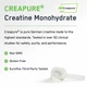 Креатин SteelFit Creapure® Creatine Monohydrate, 150 г Без вкуса (креатин моногидрат) - изображение 4