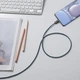 Кабель Baseus Dynamic Series Fast Charging Type-C to Type-C 100W (1m) blue - зображення 10