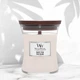 Ароматична свічка в склі Woodwick Medium White Teak 275 г (92039E) - зображення 1