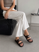 Шлепанцы в стиле Hermes Meideli Женские Коричневый 39 (25 см) Код: d009 coffee - изображение 2