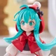 Коллекционная аниме-фигурка Furyu Miku Hatsune "Akazukin" Desktop Fairy Мику Хацуне "красная шапочка", 18 см - изображение 2