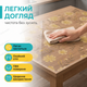 Скатерть HomeStar T09 1,35х30м пвх водонепроницаемая клеенка для кухонного стола рулон с цветочным узором - изображение 3