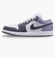 Кросівки чоловічі Jordan 1 Low Violet/White 45 Білий, Фіолетовий 553558-145 - зображення 1
