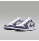 Кросівки чоловічі Jordan 1 Low Violet/White 45 Білий, Фіолетовий 553558-145 - зображення 5