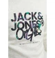 Кофта чоловіча Jack & Jones Jorsilverlake Crew Ln Beige 2XL Бежевий 12242366-WHITEMELANGE - зображення 4