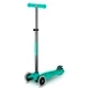 Самокат триколісний MICRO Maxi Deluxe Glow LED Plus, Green - изображение 1