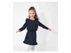 Сукня з рюшами для дівчинки Lupilu LIDL 492339 098 см (2-3 years) темно-синій - зображення 2