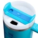 Термокружка Stanley Quencher H2.0 FlowState Vacuum Insulated Stainless Steel Tumbler Splash Лазурный 887мл - изображение 2