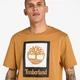 Футболка з бавовни Timberland tb0a6281 S гірчична (100012022) - зображення 3