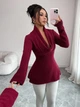 Пуловер Shein sz25080118171183254 XL розовый (100012430) - изображение 2