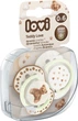 Пустышка силиконовая динамическая Lovi Teddy Love 0–6 месяцев 2 шт (22/935) - изображение 1