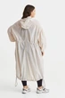 Подовжений плащ H&M 1102299001c63 XXL сірий (100011589) - зображення 2