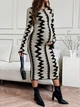Платье-свитер для беременных Shein sz25060626613562577 XL комбинированное (100012307) - изображение 6