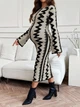Платье-свитер для беременных Shein sz25060626613562577 XL комбинированное (100012307) - изображение 7