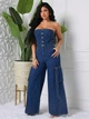 Комбинезон Shein sz2408085167519491 S синий (100012210) - изображение 1