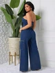Комбинезон Shein sz2408085167519491 S синий (100012210) - изображение 5