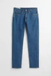 Джинсы slim fit H&M 1024256004c63 W34L32 синие (100011635) - изображение 6