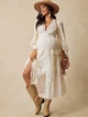 Платье для беременных Shein sz25062617371553392 S белое (100012349) - изображение 1