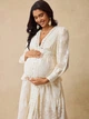 Платье для беременных Shein sz25062617371553392 S белое (100012349) - изображение 6