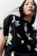 Платье из вискозы H&M 1219998003c63 L комбинированное (100011598) - изображение 4