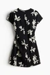 Платье из вискозы H&M 1219998003c63 L комбинированное (100011598) - изображение 5