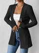 Піджак Shein sz25092889857715159 XXS чорний (100012096) - зображення 7