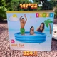 Надувний дитячий басейн Intex Синій Кристал 147х33 см - изображение 2