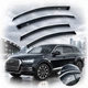 Дефлектори вікон вітровики HIC для Audi Q7 (4M) 2015-2019- З Хром Молдінгом (AU24-M) - зображення 1