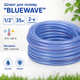 Шланг поливальний садовий DIVO BlueWave Синій термостійкий двошаровий 1/2" 35 м (R41856-35) - зображення 3