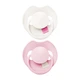 Пустышка силиконовая динамическая Lovi Prime 0–6 месяцев 2 шт Rose/Rose Cream (34/454) - изображение 2