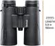 Бинокль Bushnell 10x42 водонепроницаемый IPX7 для охоты и путешествий - изображение 4