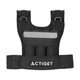 Жилет-обважнювач для тренувань Actiget 20 кг зі змінною вагою ACT0124 Black - зображення 1