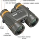 Бінокль Bushnell 10x42 з просвітлюючим об'єктивом для полювання та спостереження - зображення 3