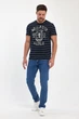 Футболка з принтом Trend Collection 35684 Темно-синій (LACIVERT) XL - зображення 2