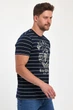 Футболка з принтом Trend Collection 35684 Темно-синій (LACIVERT) XL - зображення 3