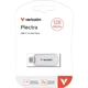 USB флеш накопитель Verbatim 128GB Plectra White USB-C - изображение 2
