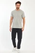 Футболка однотонная Trend Collection 39049-4 светло-серый (BOYAMA GRI) 2XL - изображение 2