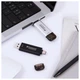 Портативний SSD Transcend 512GB USB 3.1 Gen 2 Type-A + Type-C ESD310 Чорний - зображення 2